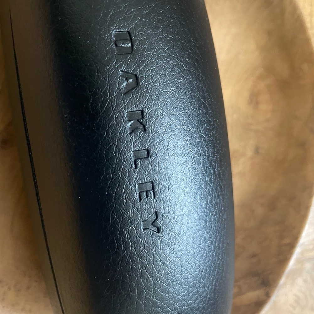 Black Leather Oakley Sunglasses or Glasses Case